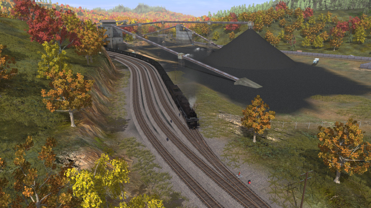 TANE DLC: C&O 2-6-6-6 H8 - New River Mining Coal Run - 游戏机迷 | 游戏评测