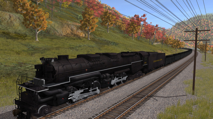 TANE DLC: C&O 2-6-6-6 H8 - New River Mining Coal Run - 游戏机迷 | 游戏评测