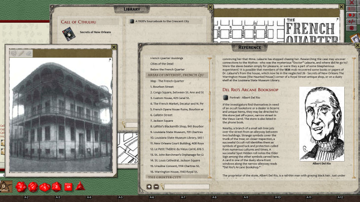 Fantasy Grounds - Call of Cthulhu: Secrets of New Orleans - 游戏机迷 | 游戏评测