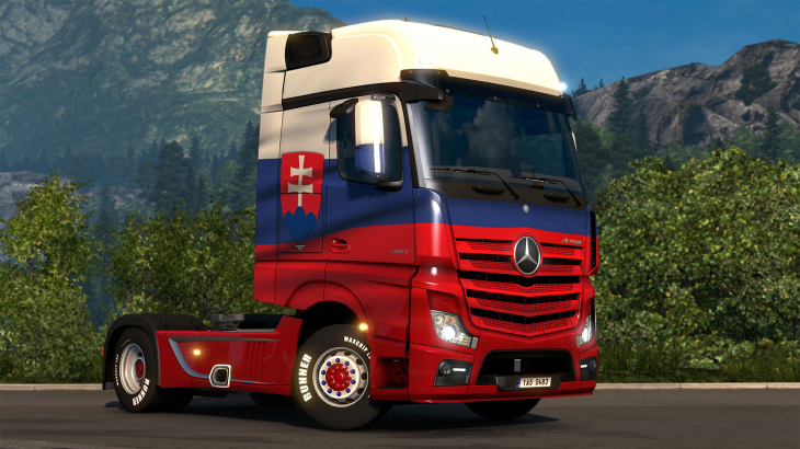 Euro Truck Simulator 2 - Slovak Paint Jobs Pack - 游戏机迷 | 游戏评测