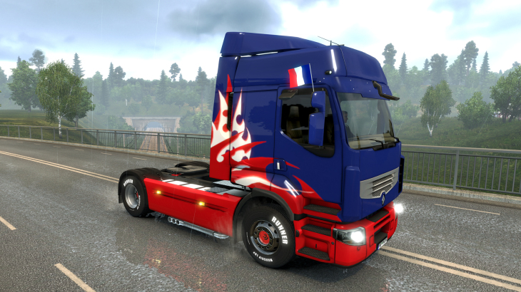 Euro Truck Simulator 2 - National Window Flags - 游戏机迷 | 游戏评测
