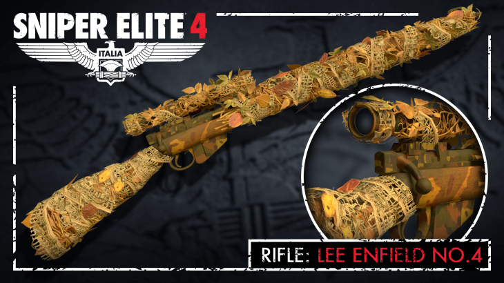 Sniper Elite 4 - Camouflage Rifles Skin Pack - 游戏机迷 | 游戏评测