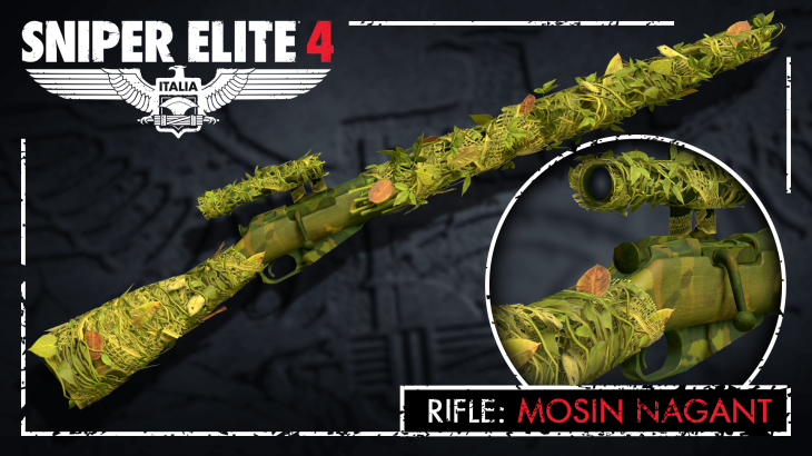 Sniper Elite 4 - Camouflage Rifles Skin Pack - 游戏机迷 | 游戏评测