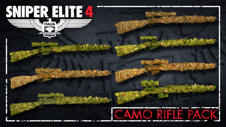 Sniper Elite 4 - Camouflage Rifles Skin Pack - 游戏机迷 | 游戏评测
