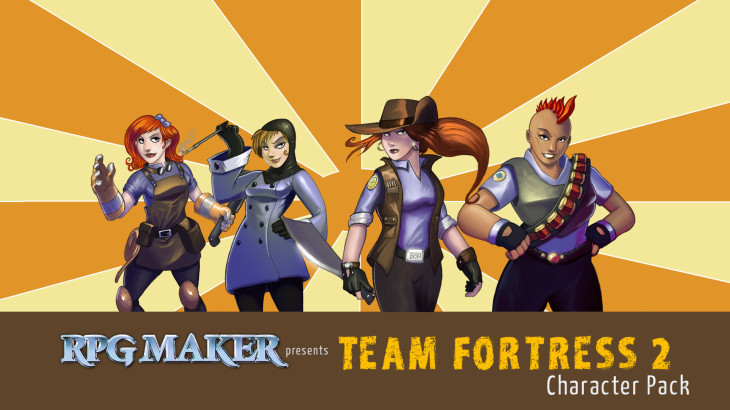 RPG Maker MV - Team Fortress 2 Character Pack - 游戏机迷 | 游戏评测