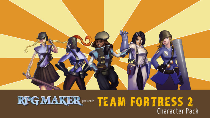 RPG Maker MV - Team Fortress 2 Character Pack - 游戏机迷 | 游戏评测