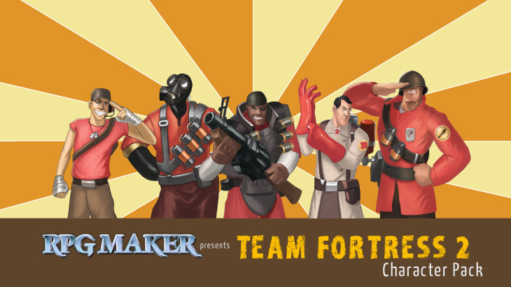 RPG Maker MV - Team Fortress 2 Character Pack - 游戏机迷 | 游戏评测