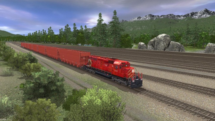 Trainz Route: Canadian Rocky Mountains - Columbia River Basin - 游戏机迷 | 游戏评测