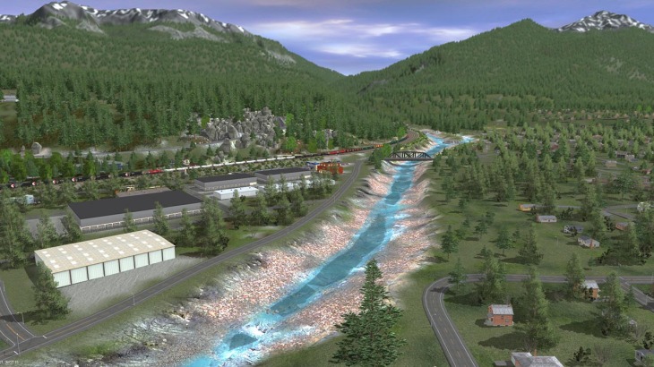 Trainz Route: Canadian Rocky Mountains - Columbia River Basin - 游戏机迷 | 游戏评测