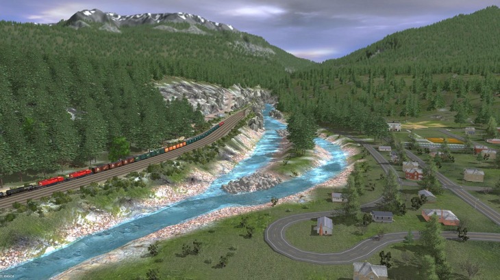 Trainz Route: Canadian Rocky Mountains - Columbia River Basin - 游戏机迷 | 游戏评测