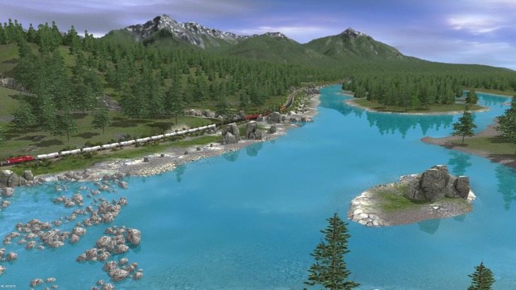 Trainz Route: Canadian Rocky Mountains - Columbia River Basin - 游戏机迷 | 游戏评测