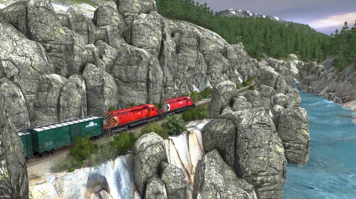 Trainz Route: Canadian Rocky Mountains - Columbia River Basin - 游戏机迷 | 游戏评测