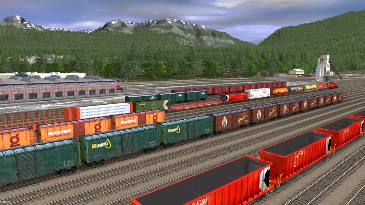 Trainz Route: Canadian Rocky Mountains - Columbia River Basin - 游戏机迷 | 游戏评测