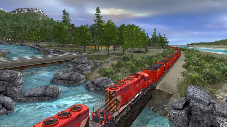 Trainz Route: Canadian Rocky Mountains - Columbia River Basin - 游戏机迷 | 游戏评测