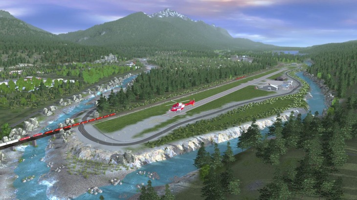 Trainz Route: Canadian Rocky Mountains - Columbia River Basin - 游戏机迷 | 游戏评测