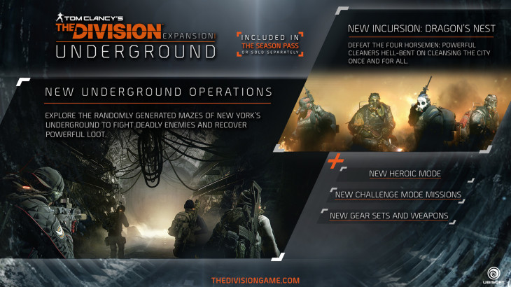 Tom Clancy's The Division™ - Underground - 游戏机迷 | 游戏评测