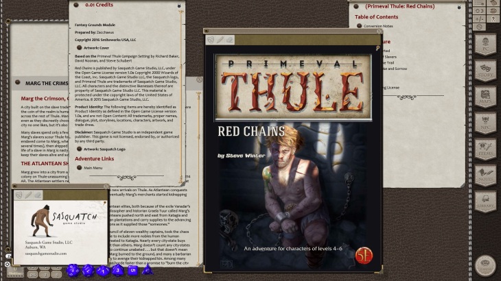 Fantasy Grounds - 5E: Primeval Thule: Red Chains - 游戏机迷 | 游戏评测