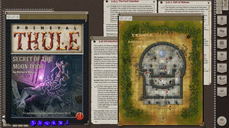 Fantasy Grounds - Primeval Thule: Secret of the Moon-Door (5E) - 游戏机迷 | 游戏评测