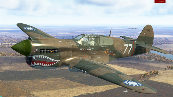 IL-2 Sturmovik: P-40E-1 Collector Plane - 游戏机迷 | 游戏评测