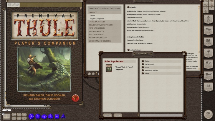 Fantasy Grounds - Primeval Thule: Player's Companion (5E) - 游戏机迷 | 游戏评测