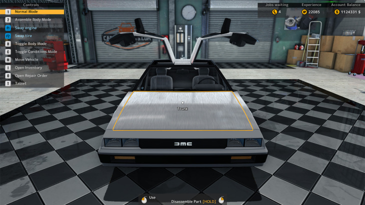 Car Mechanic Simulator 2015 - DeLorean - 游戏机迷 | 游戏评测