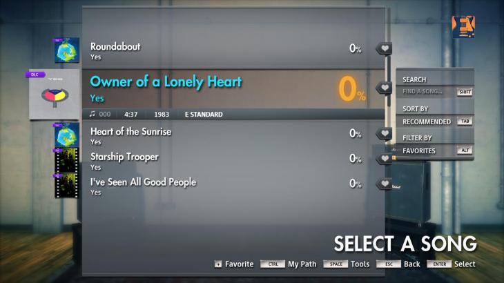 Rocksmith® 2014 Edition – Remastered – Yes - “Owner of a Lonely Heart” - 游戏机迷 | 游戏评测