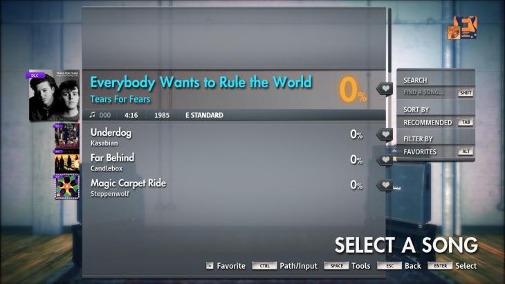 Rocksmith® 2014 Edition – Remastered – Tears for Fears - “Everybody Wants to Rule the World” - 游戏机迷 | 游戏评测