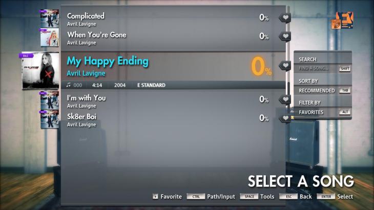 Rocksmith® 2014 Edition – Remastered – Avril Lavigne - “My Happy Ending” - 游戏机迷 | 游戏评测