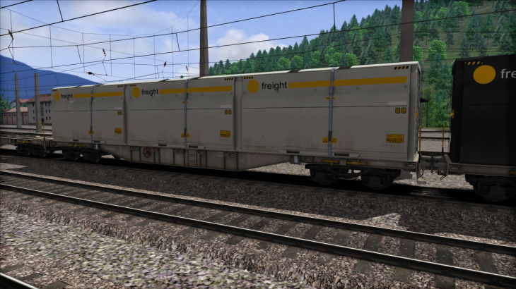 TS Marketplace: ÖBB Sgns Container Wagon Pack - 游戏机迷 | 游戏评测