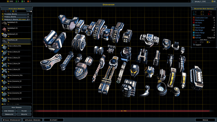 Galactic Civilizations III - Mech Parts Kit DLC - 游戏机迷 | 游戏评测