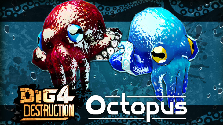Dig 4 Destruction - Mask [Octopus] - 游戏机迷 | 游戏评测