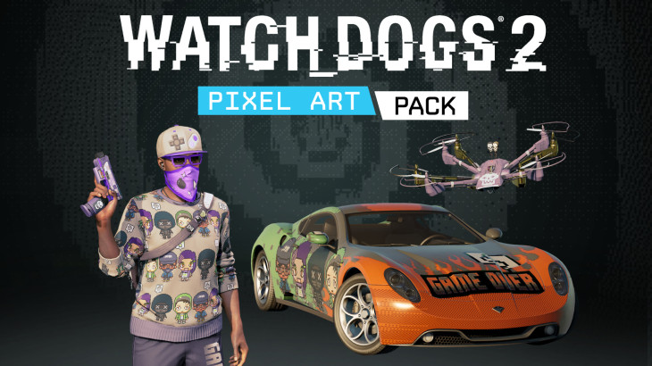 Watch_Dogs® 2 - Pixel Art Pack - 游戏机迷 | 游戏评测