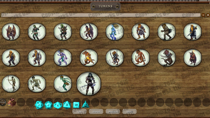 Fantasy Grounds - New Gods of Mankind - Anointed: Token Pack - Elder Races of Naalrinnon - 游戏机迷 | 游戏评测