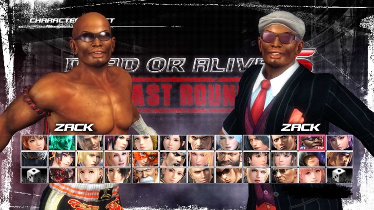 DEAD OR ALIVE 5 Last Round: Core Fighters Character: Zack - 游戏机迷 | 游戏评测