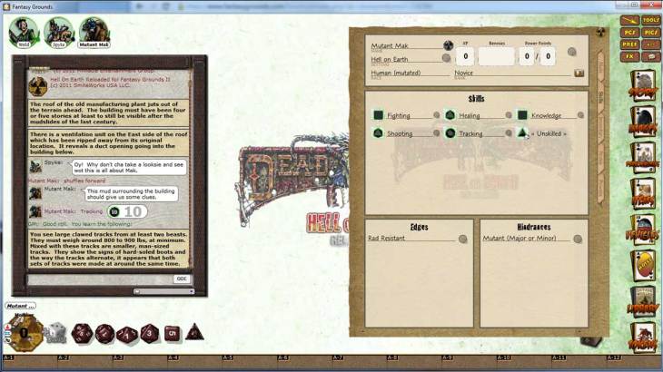 Fantasy Grounds - Deadlands Reloaded: Hell on Earth Reloaded - 游戏机迷 | 游戏评测