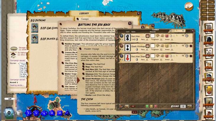 Fantasy Grounds - 50 Fathoms (Savage Worlds) - 游戏机迷 | 游戏评测