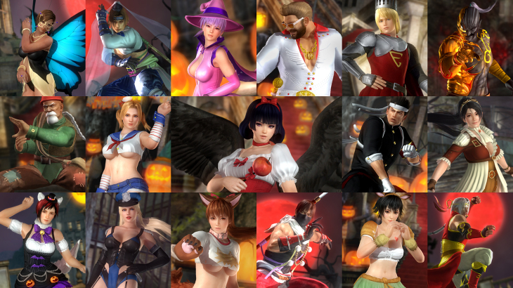 DOA5LR Halloween 2016 Costume Set - 游戏机迷 | 游戏评测