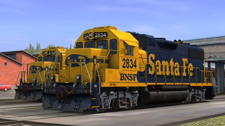 TANE DLC: ATSF GP38-2 Santa FE (2 Pack) - 游戏机迷 | 游戏评测