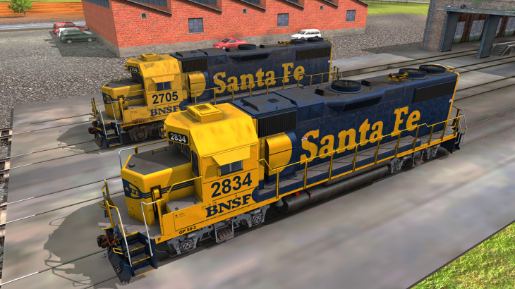 TANE DLC: ATSF GP38-2 Santa FE (2 Pack) - 游戏机迷 | 游戏评测