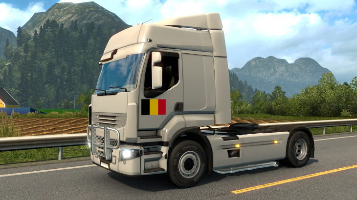 Euro Truck Simulator 2 - Belgian Paint Jobs Pack - 游戏机迷 | 游戏评测