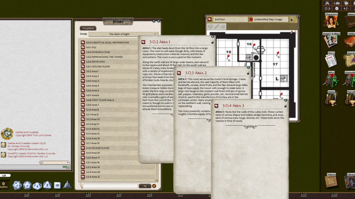 Fantasy Grounds - C&C: A9 The Helm of Night - 游戏机迷 | 游戏评测