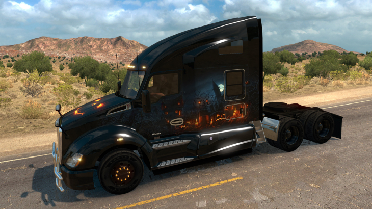 American Truck Simulator - Halloween Paint Jobs Pack - 游戏机迷 | 游戏评测