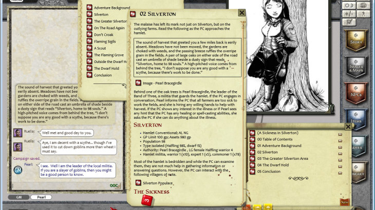 Fantasy Grounds - One on One Adventures #14: A Sickness in Silverton (PFRPG) - 游戏机迷 | 游戏评测