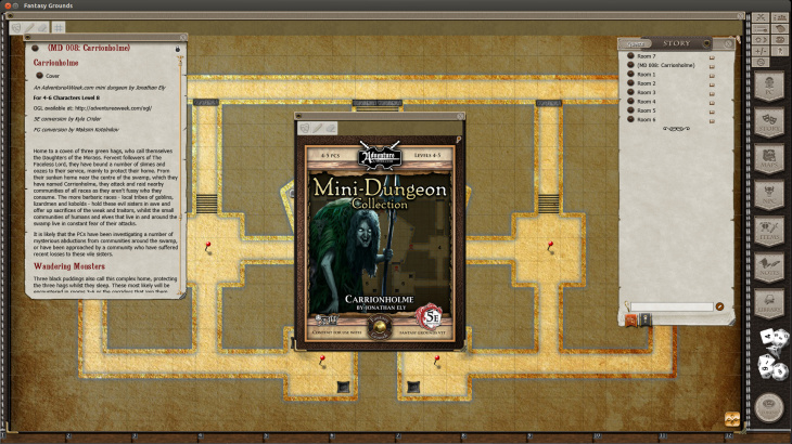 Fantasy Grounds - Mini-Dungeon #008: Carrionholme (5E) - 游戏机迷 | 游戏评测
