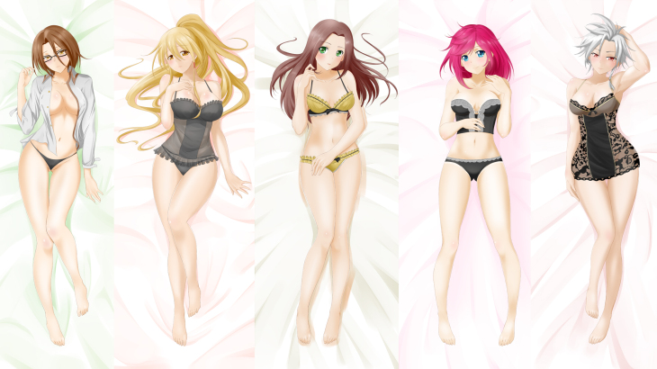 Battle Girls - Dakimakuras - 游戏机迷 | 游戏评测