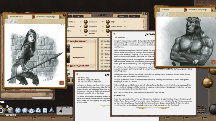 Fantasy Grounds - Beasts & Barbarians Golden Edition (Savage Worlds) - 游戏机迷 | 游戏评测