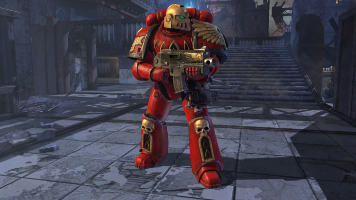 Warhammer 40,000: Space Marine - Blood Angels Veteran Armour Set - 游戏机迷 | 游戏评测