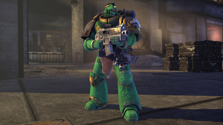 Warhammer 40,000: Space Marine - Salamanders Veteran Armour Set - 游戏机迷 | 游戏评测
