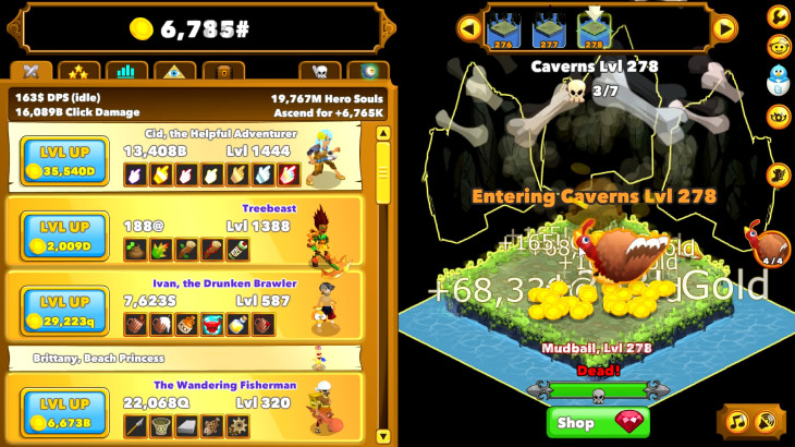 Clicker Heroes: Turkey Auto Clucker - 游戏机迷 | 游戏评测