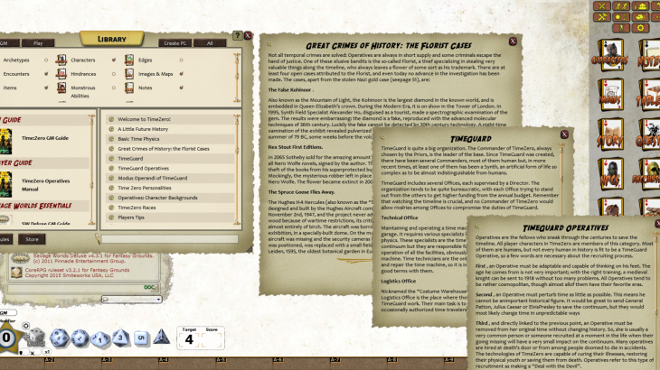 Fantasy Grounds - TimeZero: Operative's Manual (Savage Worlds) - 游戏机迷 | 游戏评测